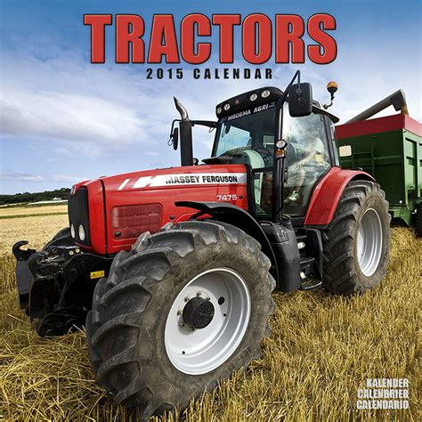 Tractors Calendar 2015